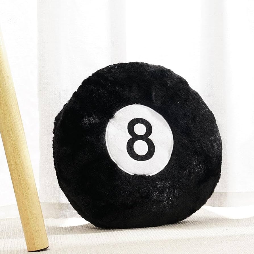 8 BALL PILLOW